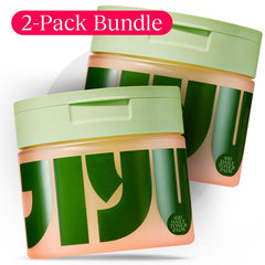 Jiyu Korean Skincare (2-PACK) - Anti-Aging, Dark Spot & Wrinkle Minimizing Toner Pads with Centella Asiatica, Snail Mucin, Niacinamide - 200 Ct.