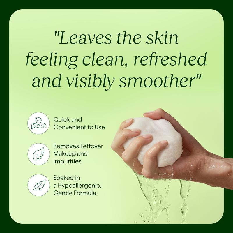 Jiyu Korean Skincare (2-PACK) - Anti-Aging, Dark Spot & Wrinkle Minimizing Toner Pads with Centella Asiatica, Snail Mucin, Niacinamide - 200 Ct.