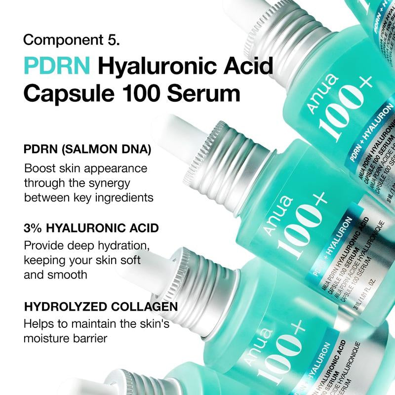 [Anua Official Shop] Anua Affordable Full-Korean Skincare Routine Set