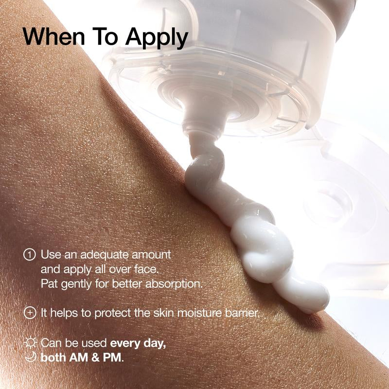 [Anua Official Shop] 3 Ceramide Panthenol Moisture Barrier Cream (100Ml/3.38 Fl.Oz.) | Hyaluronic Acid, Non-Comedogenic, Moisturizer, Korean Skin Care, Redness Soothing, Ceramide, Panthenol, Skin Barrier