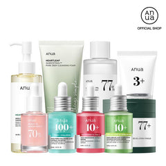[Anua Official Shop] Anua Affordable Full-Korean Skincare Routine Set
