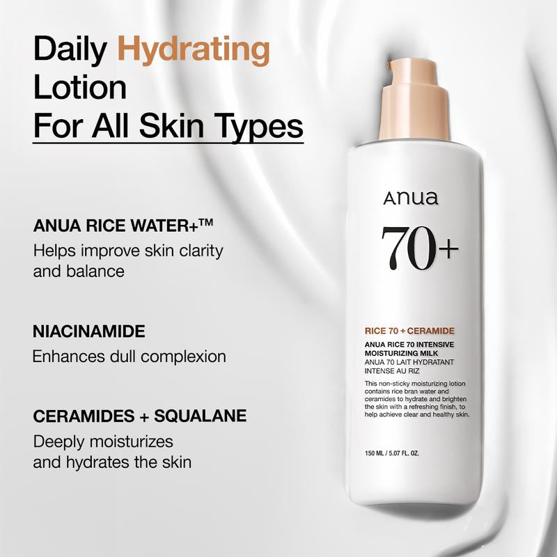 [Anua Official Shop] No.1 Korean Rice Brightening Routine｜Facial Cleanser, Rice Extract Toner, Niacinamide Serum, Korean Skincare