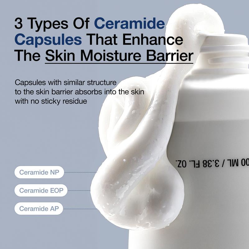 [Anua Official Shop] 3 Ceramide Panthenol Moisture Barrier Cream (100Ml/3.38 Fl.Oz.) | Hyaluronic Acid, Non-Comedogenic, Moisturizer, Korean Skin Care, Redness Soothing, Ceramide, Panthenol, Skin Barrier