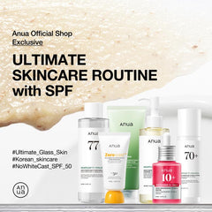 [Anua Official Shop] Ultimate Skincare Routine with SPF Set｜Cleansing Oil + Deep Cleansing Foam +Toner + Discoloration Serum + Moisturizing Lotion + SPF 50, Pore Control, Hydrating, Korean Sunscreen, No White Cast, Glass Skin