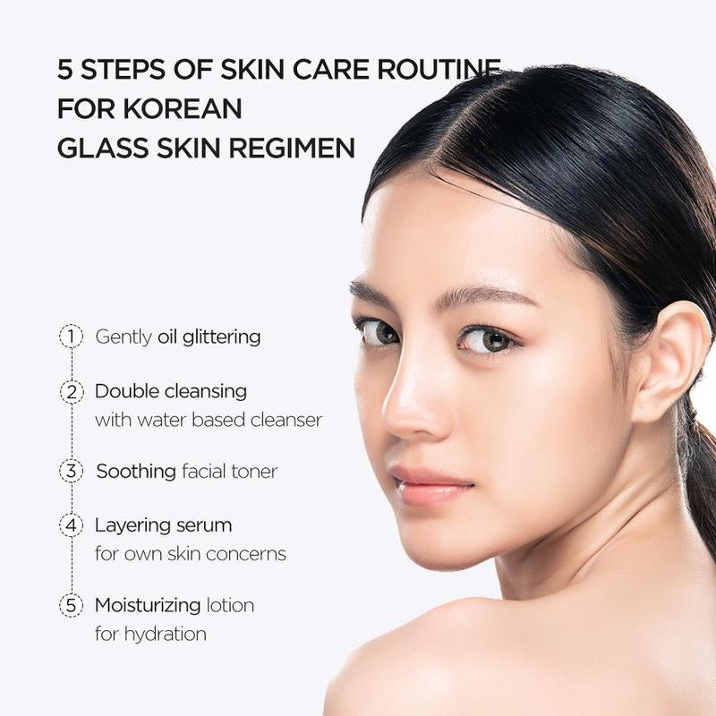 [Anua Official Shop] Ultimate Skincare Routine with SPF Set｜Cleansing Oil + Deep Cleansing Foam +Toner + Discoloration Serum + Moisturizing Lotion + SPF 50, Pore Control, Hydrating, Korean Sunscreen, No White Cast, Glass Skin