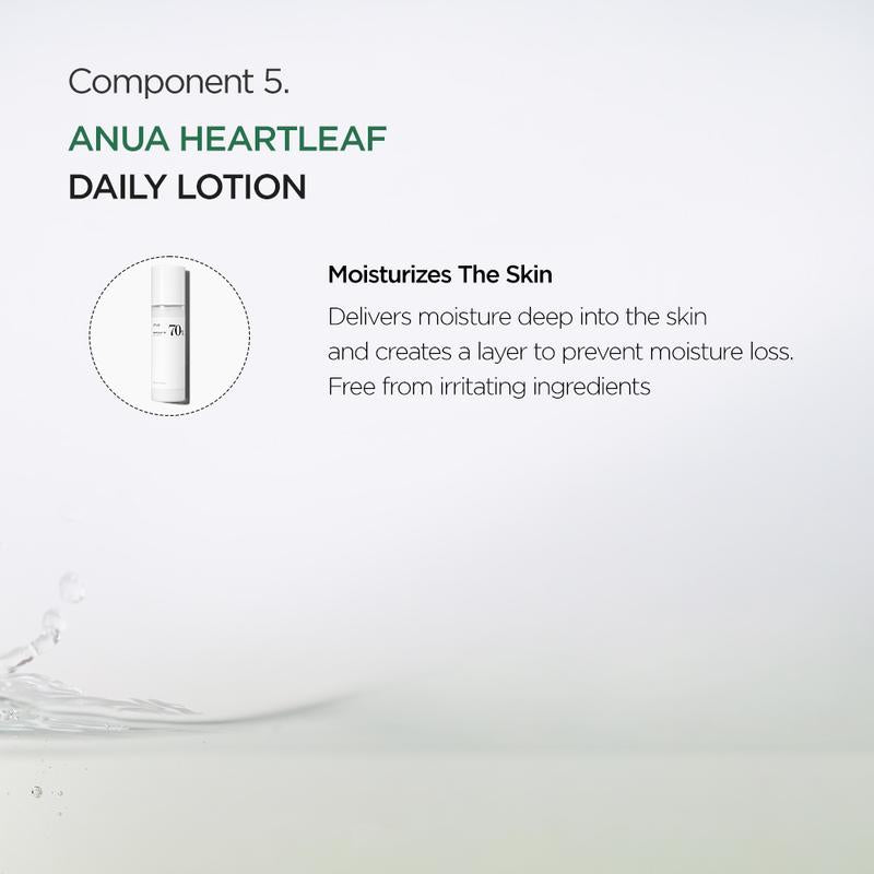 [Anua Official] Viral Ultimate Glass Skin Bundle | Salmon PDRN + Niacinamide + Double Cleansing + Collagen Mask| Daily Korean Skincare Kit Hydrating Calming